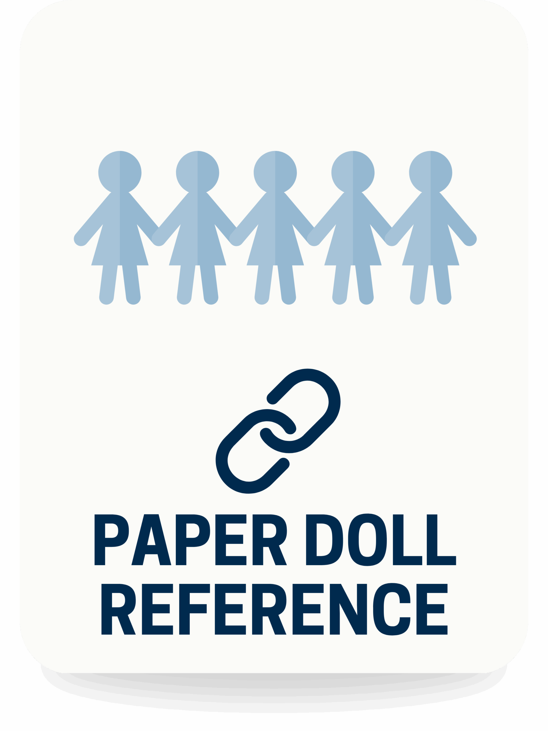 paper doll reference