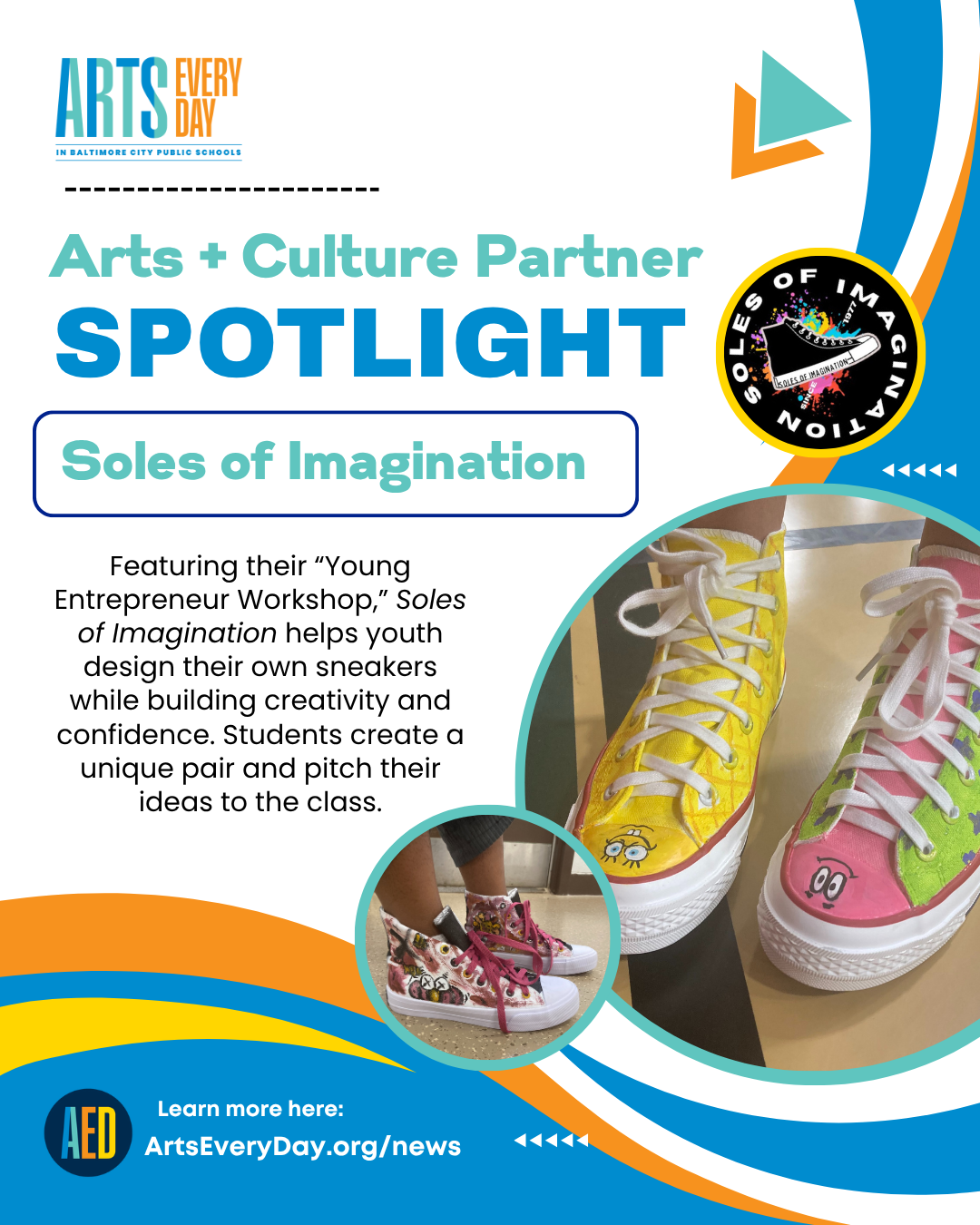 Arts + Culture Partner Spotlight: Soles of Imagination