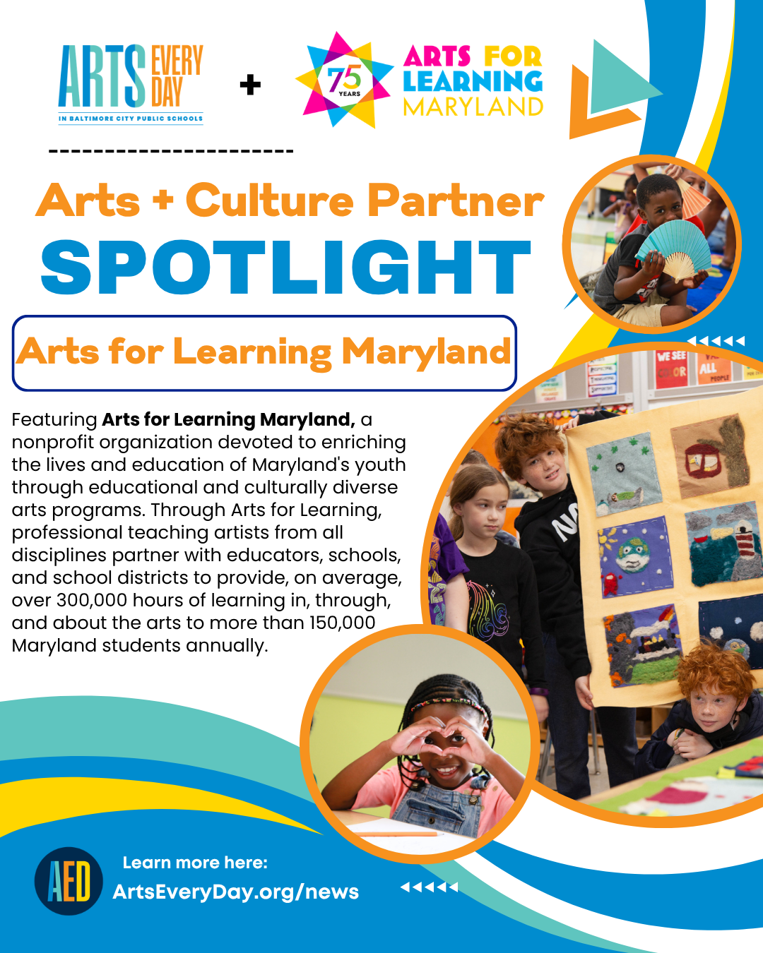 Arts + Culture Spotlight: Arts for Learning Maryland