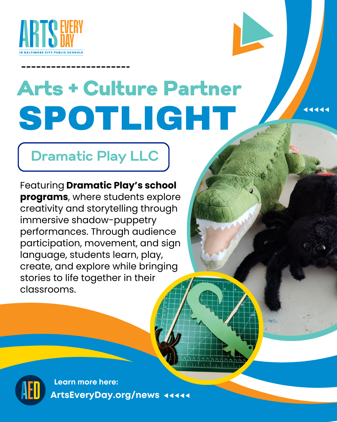 Arts + Culture Partner Spotlight: Dramatic Play LLC