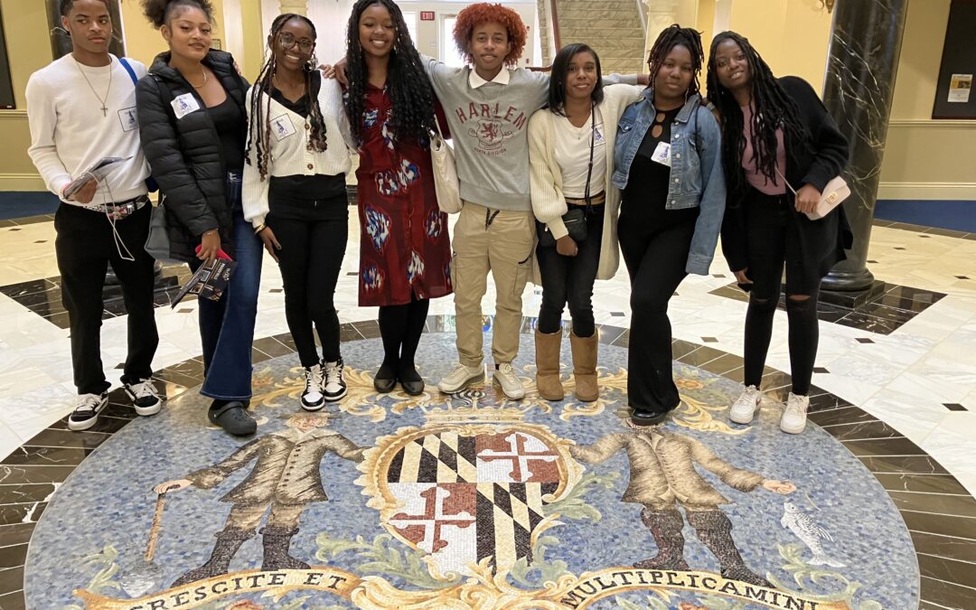 Bmore Youth Arts Advocacy Council Takes on Annapolis, Glenstone Museum, City Schools, and Beyond!