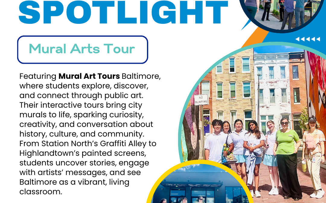 Arts + Partner Culture Spotlight – Mural Arts Tour Baltimore