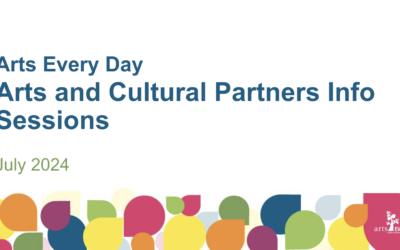 Arts & Culture Partner Info Session Recap