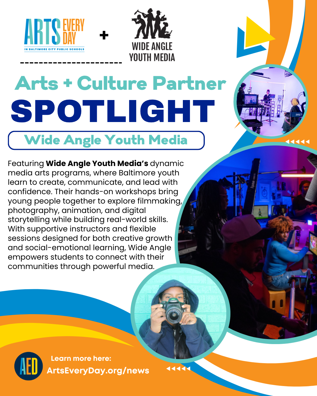 Arts + Culture Spotlight: Wide Angle Youth Media